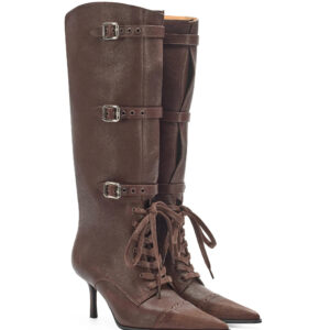 GIN BOOTS (BROWN)